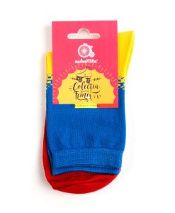 tricolor traditional model sosete