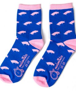 sosete femei, barbati porc roz